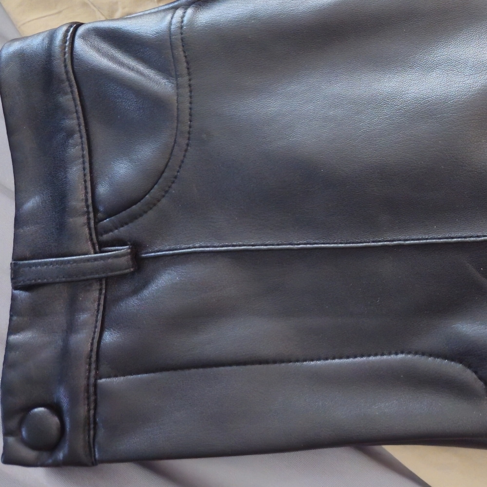 ASOS skinny pleather pant